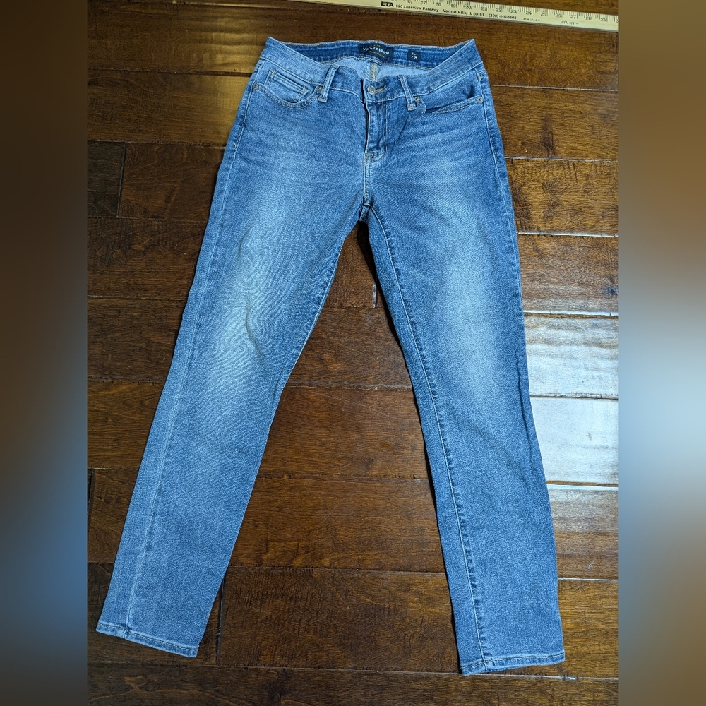 Lucky Brand Jeans Women Size 6 28 Blue Wash Skinny Denim Skinny Pants Casual